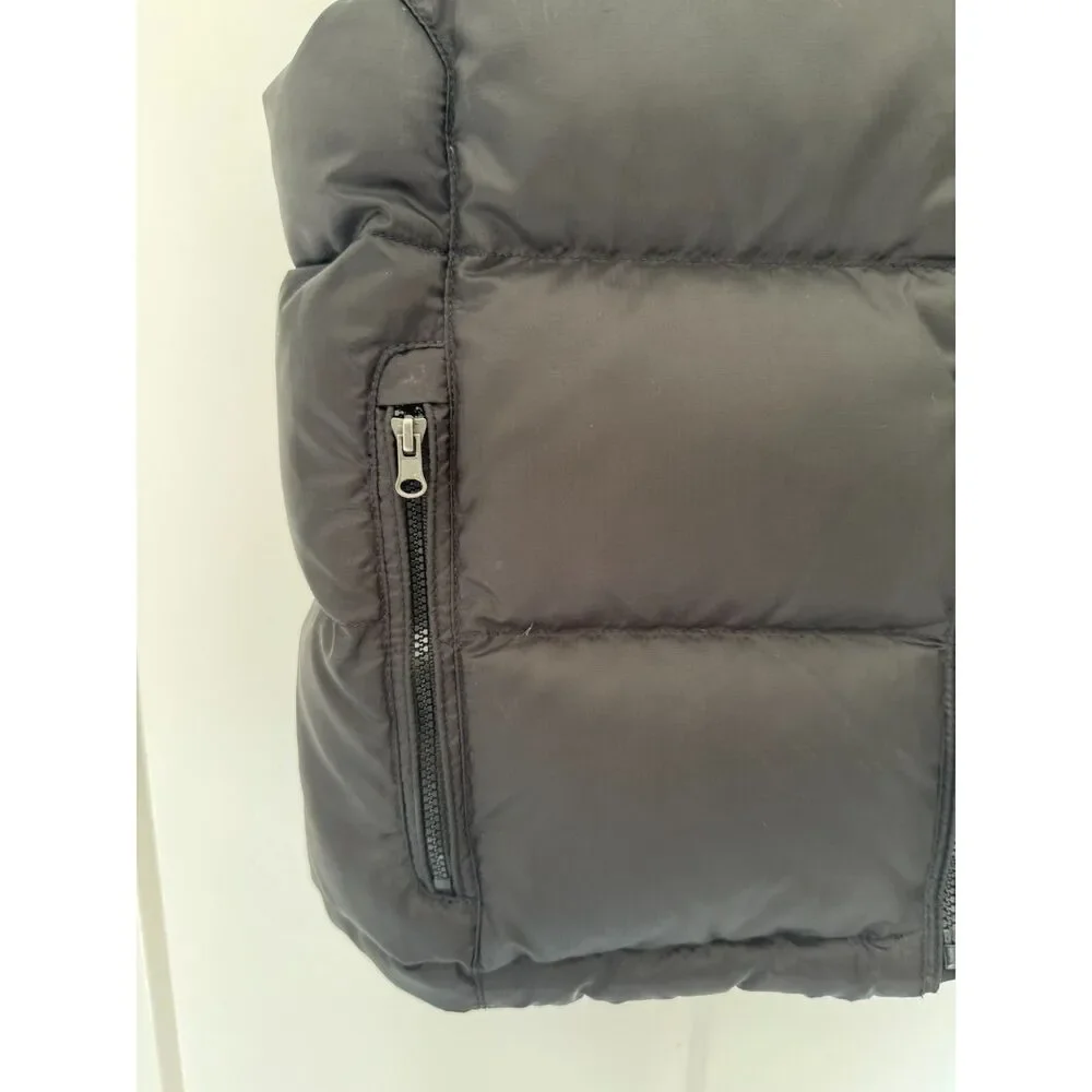 Polo Ralph Lauren Boys Small 8 Down Puffer Vest Black Navy Two Tone Red Pony